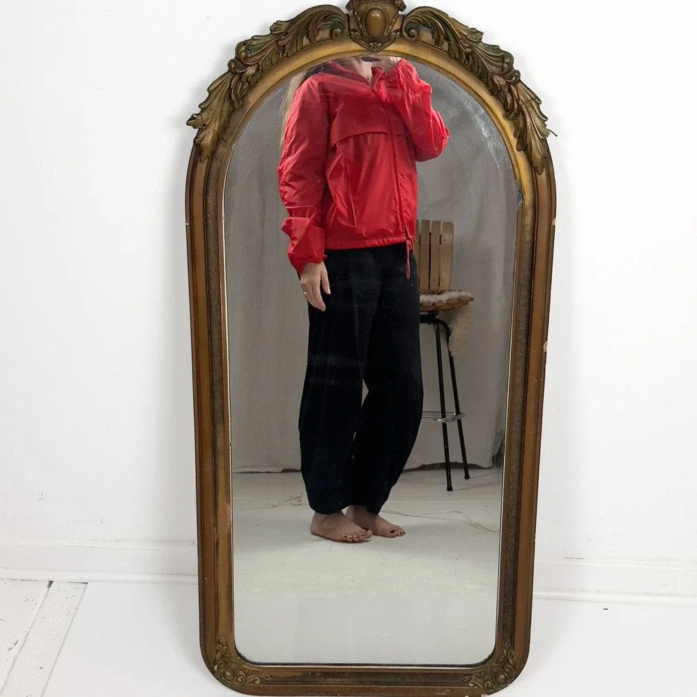 Vintage 80s/90s Eddie Bauer‎ Red Windbreaker Jacket Men's Small